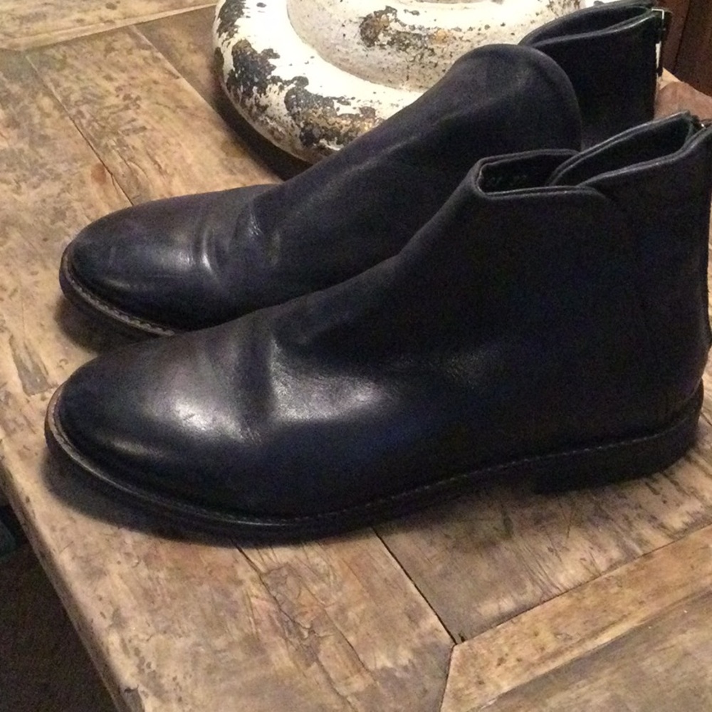 Leather Ankle Boots